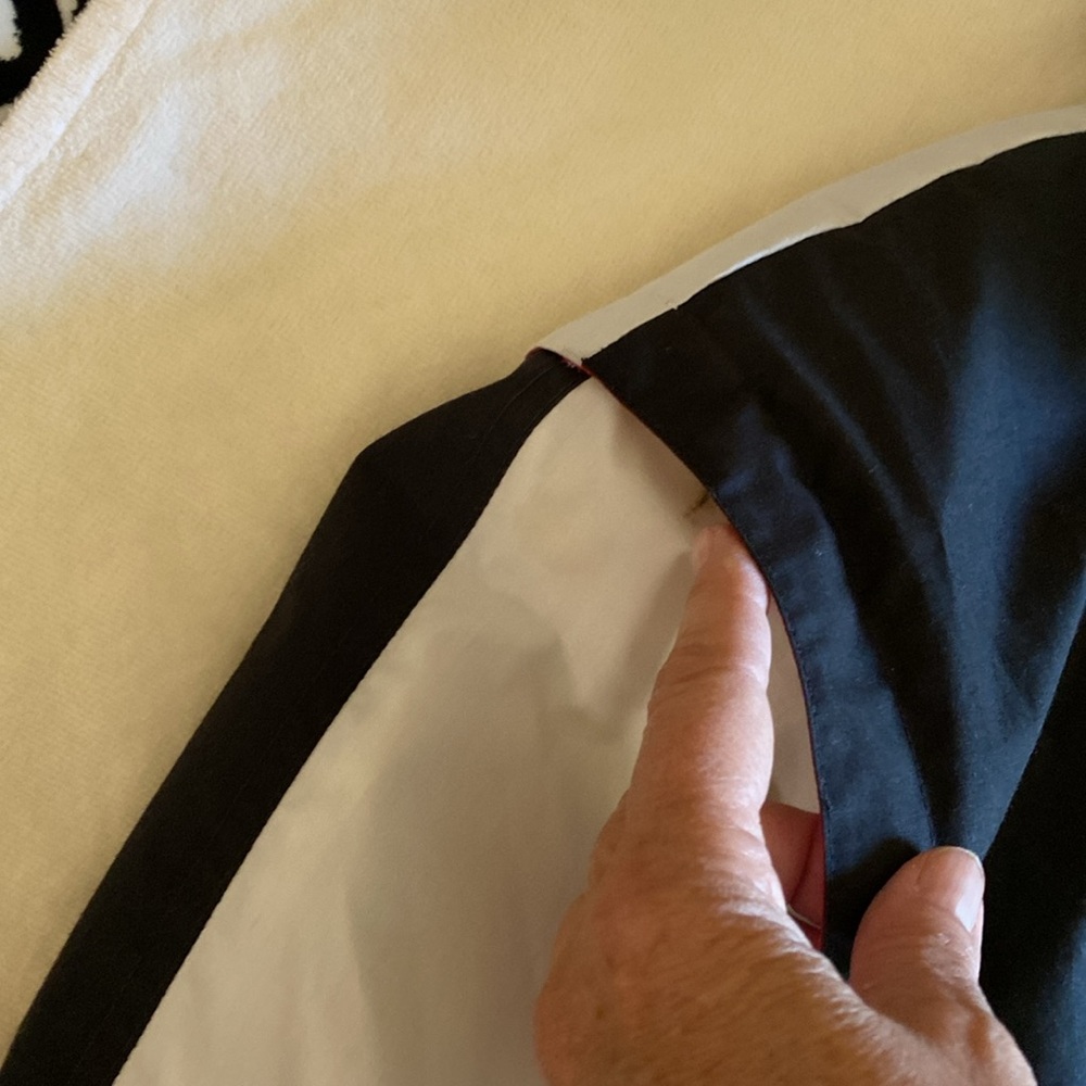 London Fog Black and White Windbreaker Jacket - Picture 11 of 11